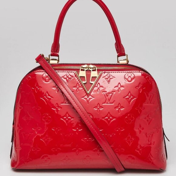 Louis Vuitton Cerise Monogram Vernis Melrose Bag - Picture 1 of 12